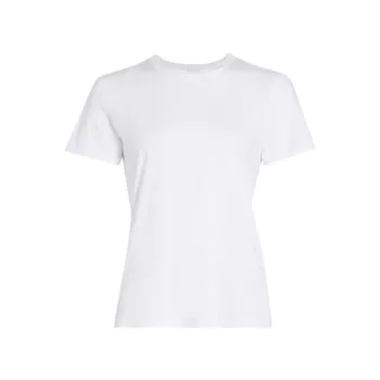 Mariela Cotton Crewneck T-Shirt NILI LOTAN