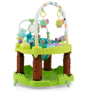 Resenkos 3-in-1 Baby Activity Center with 3-position for 0-24 Months-Green, Resenkos