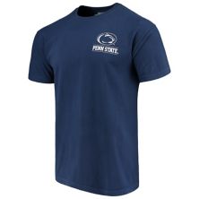 Мужская темно-синяя футболка Penn State Nittany Lions Comfort Colors Campus Icon Image One