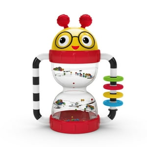 Baby Einstein Cal’s Sensory Shake-up Activity Rattle, BPA Free, Ages 3+ Months Visit the Baby Einstein Store