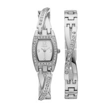 Женские часы и браслет с кристаллами Folio с половинным браслетом Folio