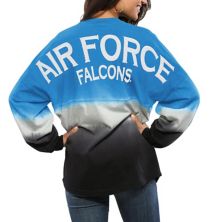 Женское джерси Royal Air Force Falcons с эффектом омбре и длинными рукавами, окрашенное методом погружения в цвет Spirit Spirit Jersey