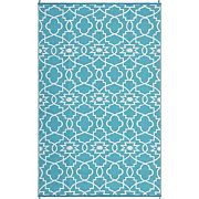 Glowsol Outdoor Modern Floral Plastic And Camping Rug GlowSol