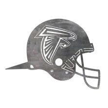 Atlanta Falcons Metal Garden Art Helmet Spike Unbranded