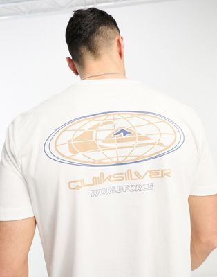 Белая футболка Quiksilver on the Grid Quiksilver