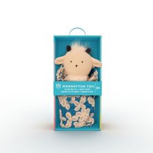Мягкая хлопковая погремушка с вышивкой из плюшевой козы и мягкой хлопковой ткани Manhattan Toy Manhattan Toy