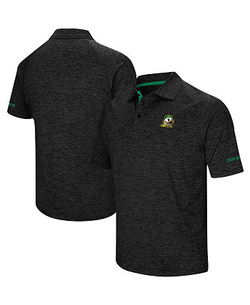 Мужская рубашка-поло с принтом Oregon Ducks Alternate Logo Down Swing Raglan Colosseum