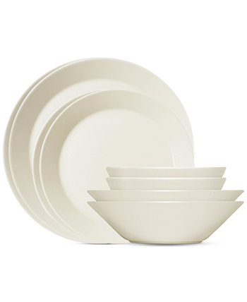 Teema White 16-шт. Набор столовой посуды для начинающих, сервиз на 4 персоны Iittala