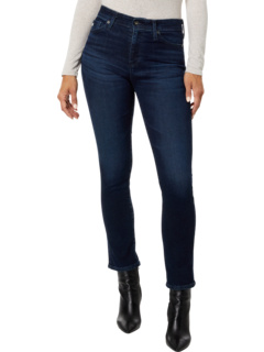 Узкие прямые джинсы Mari с высокой талией в цвете Vp Soho AG Jeans