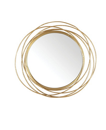 Декоративное зеркало с круглыми кольцами, глубина 20 дюймов Mirrorize