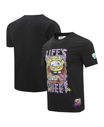 Men's Black SpongeBob SquarePants Life's Sweet T-shirt Freeze Max