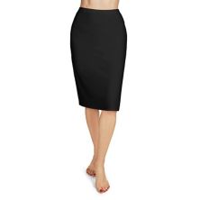 Women's High-Waisted Bonded Full Slip Skirt MEMOI