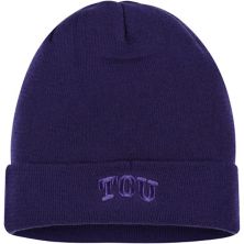 Men's Nike Purple TCU Horned Frogs Tonal Cuffed Knit Hat Nike
