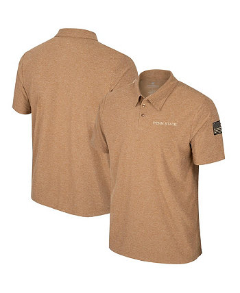 Мужская рубашка-поло цвета хаки Penn State Nittany Lions OHT в стиле милитари Appreciation Cloud Джерси Desert Colosseum