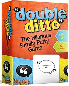 Inspiration Play Double Ditto - a Hilarious Award-Winning Family Party Game for 4-20 Players (Ages 8 and up) Inspiration Play