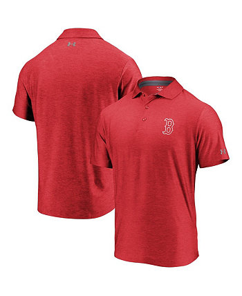 Мужская футболка-поло Red Boston Red Sox Playoff Outline Left Chest Performance Polo Under Armour