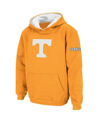 Оранжевый пуловер с капюшоном и большим логотипом Big Boys Tennessee Tennessee Volunteers Stadium Athletic