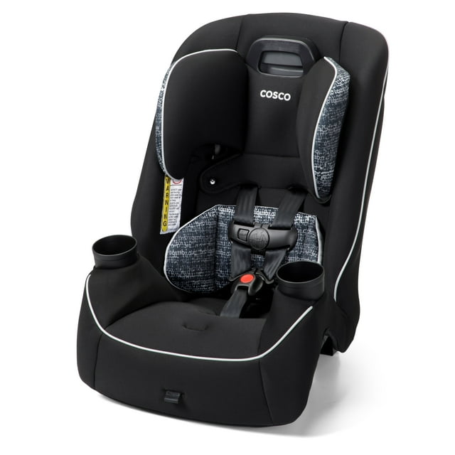 Cosco Kids Easy Elite Slim All-in-One Convertible Car Seat, Black India Ink, Infant & Toddler, Unisex Cosco Kids