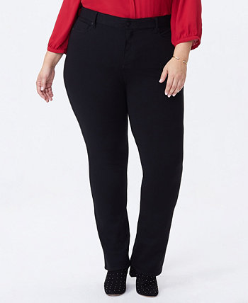 Женские прямые брюки-понте больших размеров Marilyn NYDJ