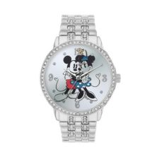 Женские часы Disney's Mickey & Minnie Mouse с кубическим цирконием Disney