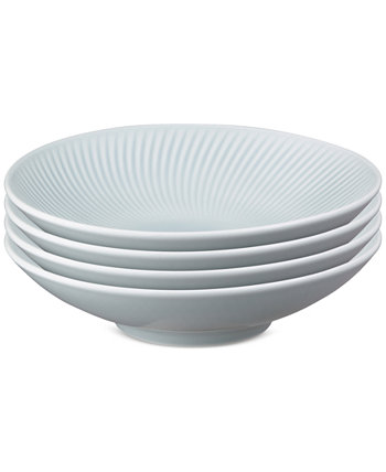 Arc Collection Porcelain Pasta Bowls, Set of 4 Denby