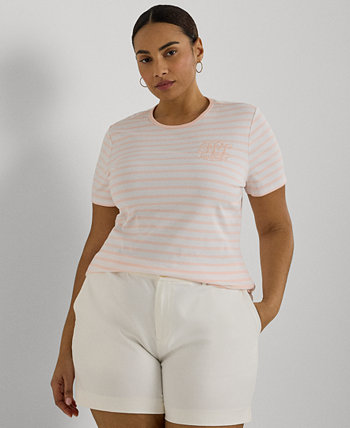 Женская футболка с коротким рукавом Plus Size от LAUREN Ralph Lauren LAUREN Ralph Lauren