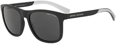 Armani Exchange AX4049SF Square Sunglasses For Men + BUNDLE with Designer iWear Eyewear Care Kit A｜X Armani Exchange