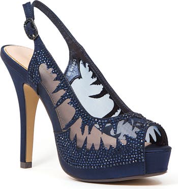 Туфли-лодочки с ремешком на пятке Dream Peep Toe Lady Couture