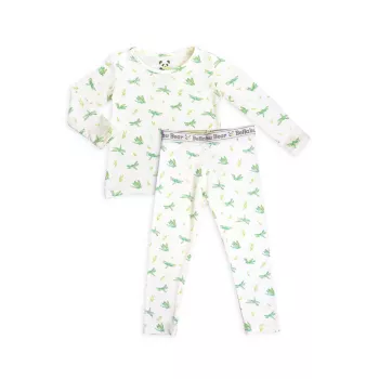 Baby's &amp; Little Kid's Dragonfly Print Pajama Set Bellabu Bear