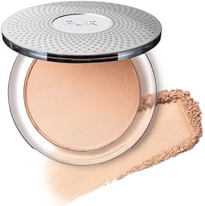 PÜR Beauty 4-in-1 Pressed Mineral Makeup SPF 15 Powder Foundation with Concealer & Finishing Powder- Medium to Full Coverage Foundation- Mineral-Based Powder- Cruelty-Free & Vegan Friendly PUR MINERALS