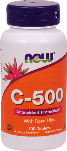 C-500 с Шиповником - 100 таблеток - NOW Foods NOW Foods