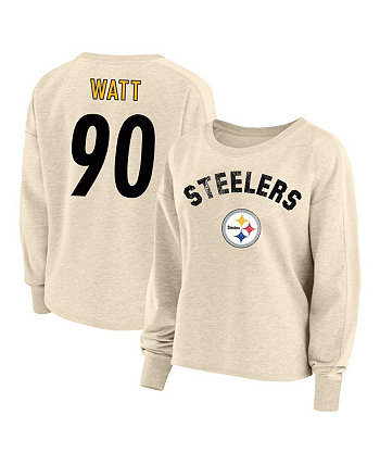 Женская Толстовка Fanatics T.J. Watt Pittsburgh Steelers Fanatics