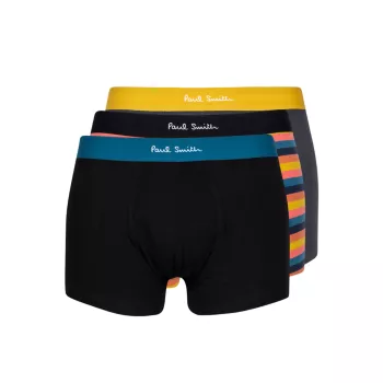 3-Pack Stretch Cotton Trunks Paul Smith