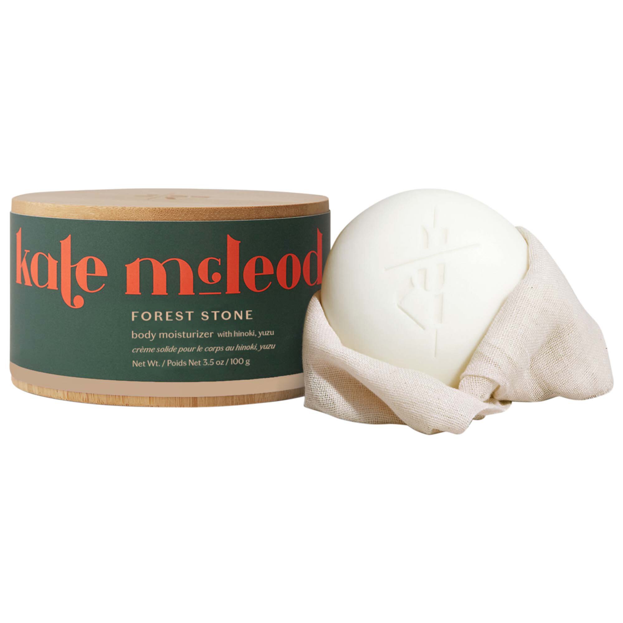 Forest Stone Solid Refillable Body Moisturizer Kate McLeod