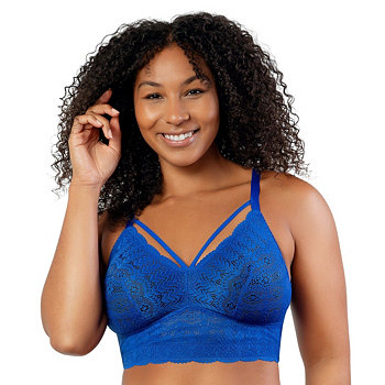 Plus Size Mia Lace Wire-Free Lace Bralette Parfait