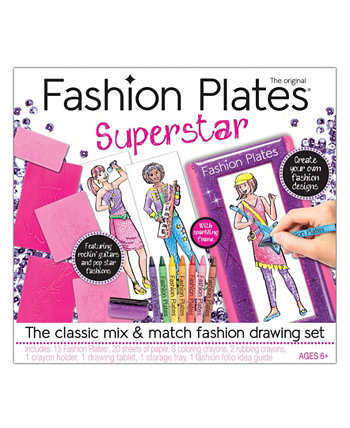 Набор для рисования Fashion Plates Super Star Style Me Up!