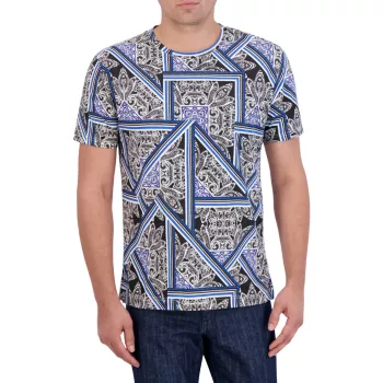 Kingman Graphic Cotton T-Shirt Robert Graham