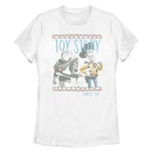 Юниорская футболка с рисунком Базза и Вуди Disney Pixar Toy Story Disney