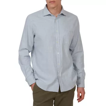 Фланелевая рубашка Paul Mélange HARTFORD