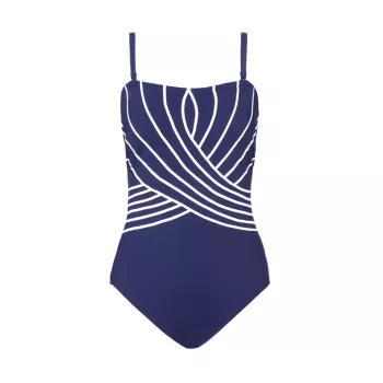 Embrace Bandeau One-Piece Swimsuit Gottex