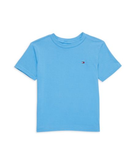 Хлопковая футболка с круглым вырезом для мальчиков Tommy Hilfiger