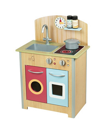 - Little Chef Porto Classic Play Kitchen Set, 4 Piece Teamson Kids