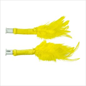 PetSafe Peek-A-Bird Replacement Feather Cat Toy, Yellow, 2 count PetSafe