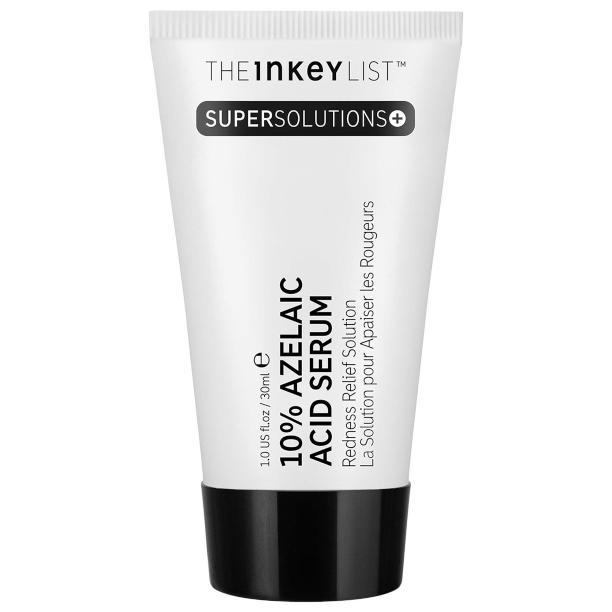 SuperSolutions 10% Azelaic Serum Redness Relief Solution The INKEY List