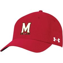 Женская регулируемая шапка с логотипом Under Armour Red Maryland Terrapins Under Armour