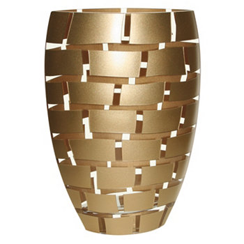 Золотая стена 12-дюймовая ваза Badash Crystal
