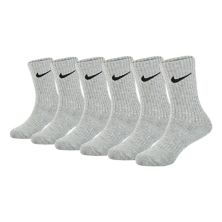 Набор из 6 детских носков Nike Dri-FIT Performance Crew Nike