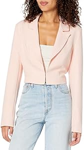 GUESS Women's Cropped Diane Blazer GUESS