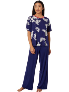 Укороченная пижама с короткими рукавами Tommy Bahama