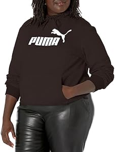 PUMA Women's Essentials Logo Fleece Hoodie (Available in Plus Sizes) Puma